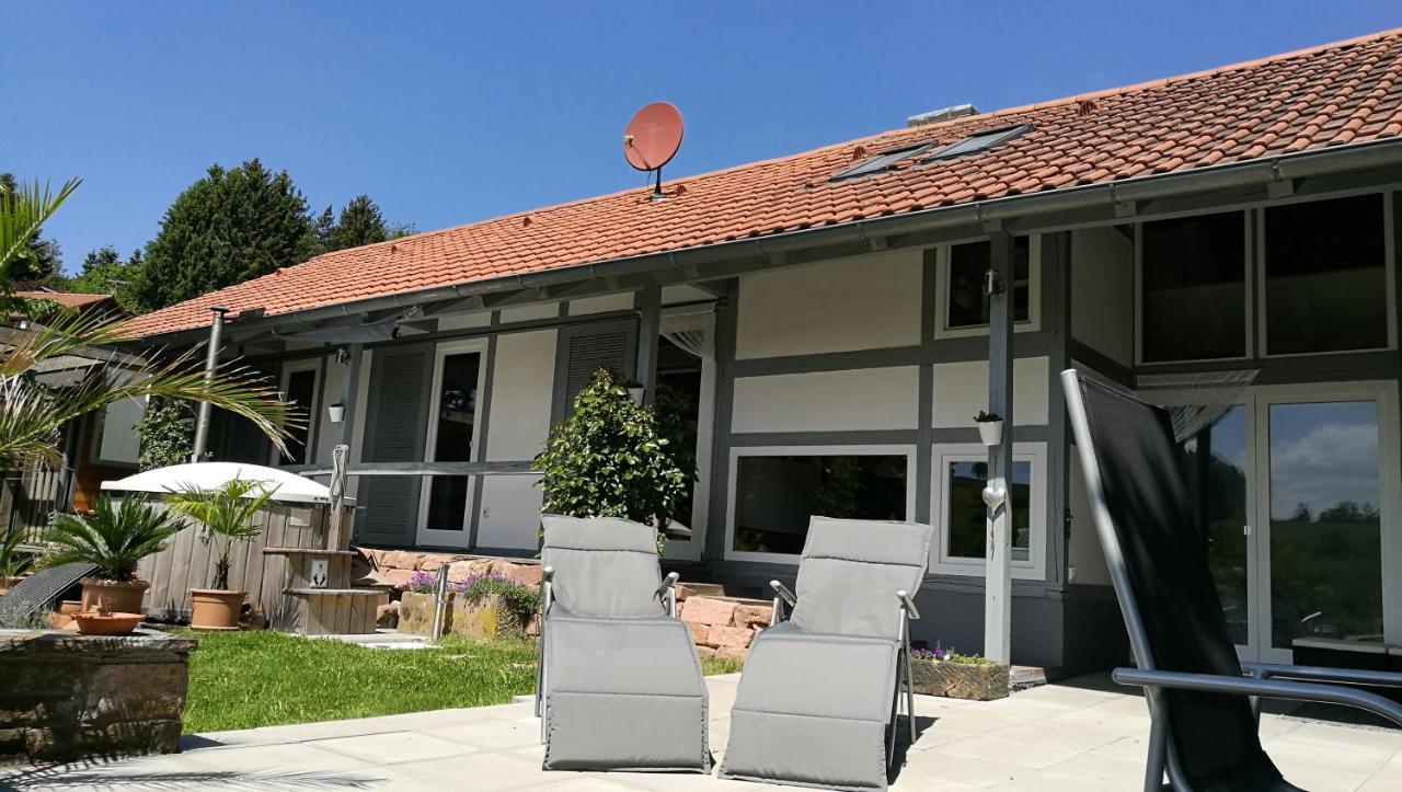 Ferienhaus Glucksmoment Grasellenbach Luaran gambar